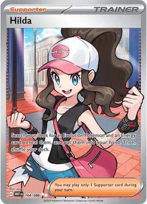 Hilda - 164/086 card from SV: White Flare