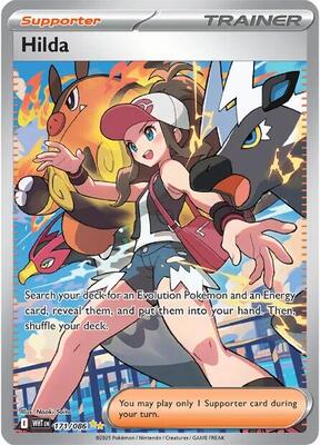 Hilda - 171/086 card from SV: White Flare