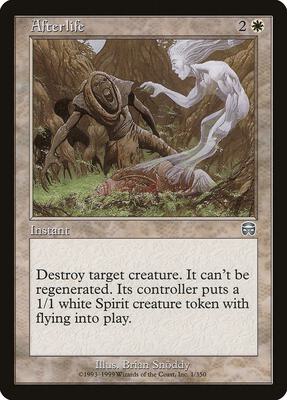 Afterlife card from Mercadian Masques