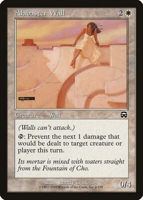 Alabaster Wall card from Mercadian Masques