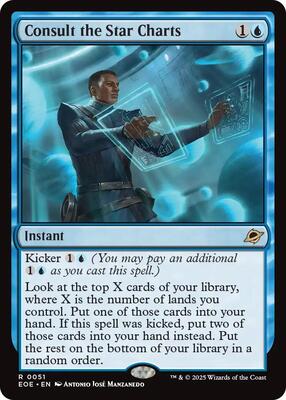 Consult the Star Charts card from Edge of Eternities
