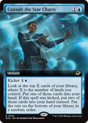 Consult the Star Charts (Extended Art) card from Edge of Eternities