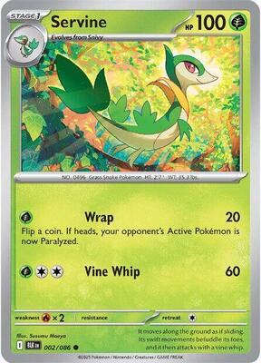 Servine card from SV: Black Bolt