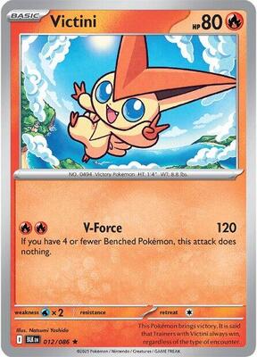 Victini card from SV: Black Bolt