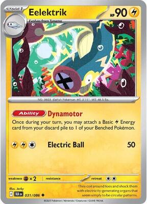 Eelektrik card from SV: Black Bolt