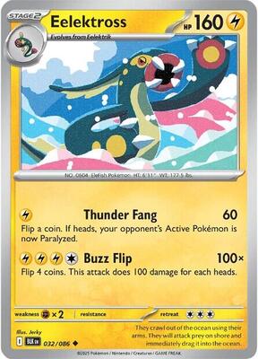 Eelektross card from SV: Black Bolt