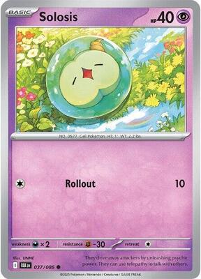 Solosis card from SV: Black Bolt