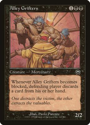 Alley Grifters card from Mercadian Masques