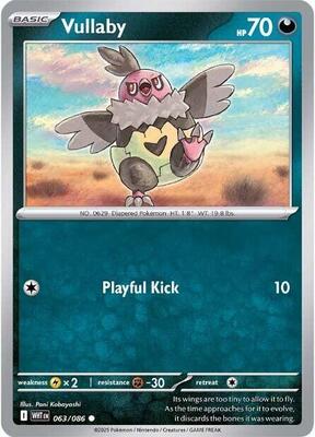 Vullaby card from SV: White Flare