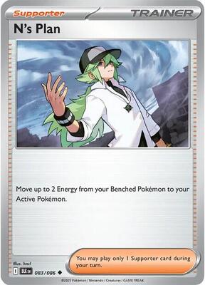 N's Plan card from SV: Black Bolt