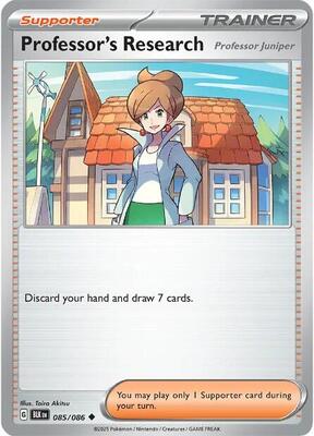 Professor's Research [Professor Juniper] card from SV: Black Bolt