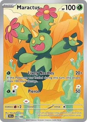 Maractus - 093/086 card from SV: Black Bolt