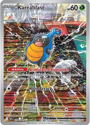 Karrablast - 094/086 card from SV: Black Bolt