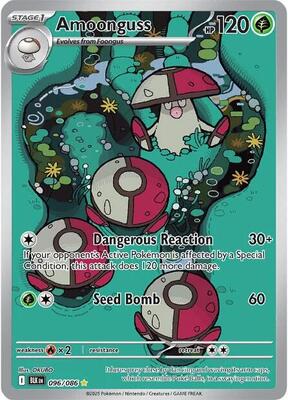 Amoonguss - 096/086 card from SV: Black Bolt