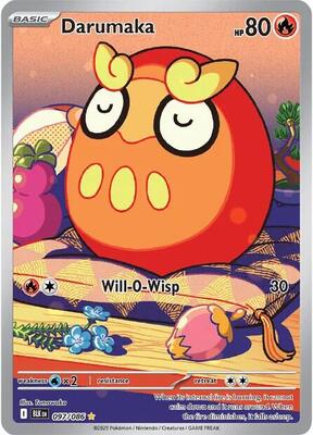 Darumaka - 097/086 card from SV: Black Bolt