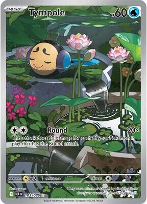 Tympole - 103/086 card from SV: Black Bolt