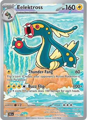 Eelektross - 115/086 card from SV: Black Bolt