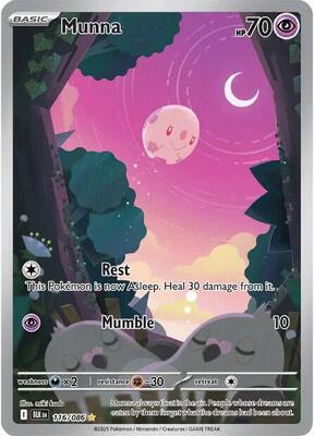 Munna - 116/086 card from SV: Black Bolt