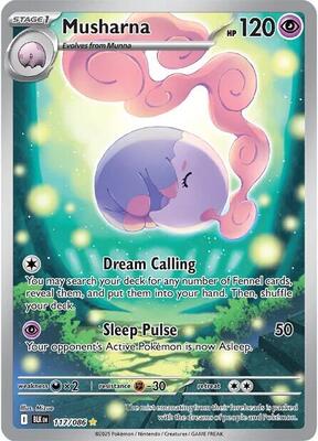 Musharna - 117/086 card from SV: Black Bolt
