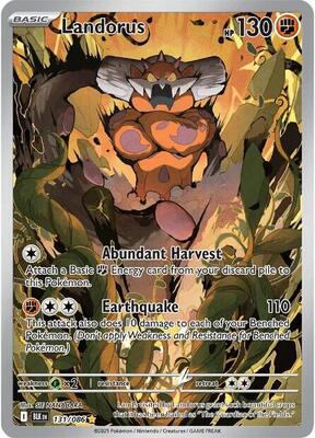 Landorus - 131/086 card from SV: Black Bolt