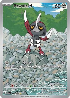 Pawniard - 142/086 card from SV: Black Bolt