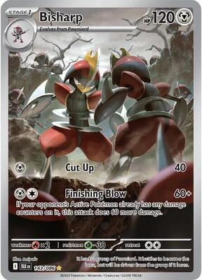 Bisharp - 143/086 card from SV: Black Bolt