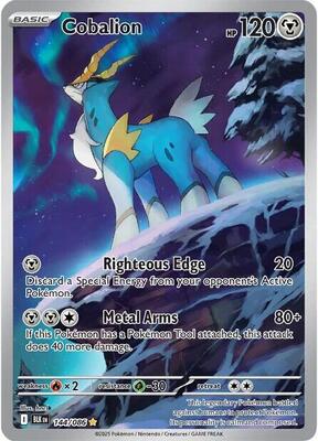Cobalion - 144/086 card from SV: Black Bolt
