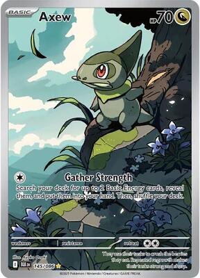 Axew - 145/086 card from SV: Black Bolt