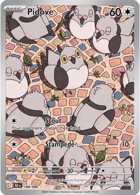Pidove - 148/086 card from SV: Black Bolt