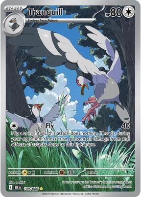 Tranquill - 149/086 card from SV: Black Bolt
