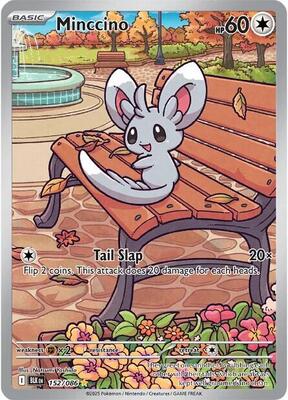 Minccino - 152/086 card from SV: Black Bolt