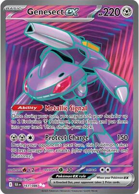 Genesect ex - 161/086 card from SV: Black Bolt