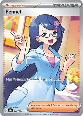 Fennel - 162/086 card from SV: Black Bolt