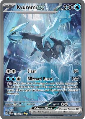 Kyurem ex - 165/086 card from SV: Black Bolt