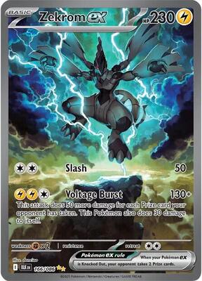 Zekrom ex - 166/086 card from SV: Black Bolt
