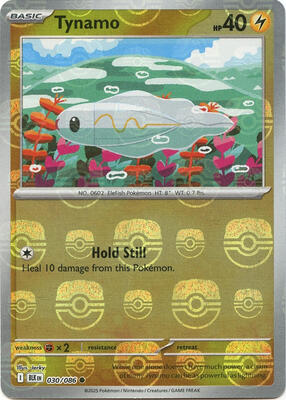 Tynamo (Master Ball Pattern) card from SV: Black Bolt