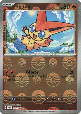 Victini (Poke Ball Pattern) card from SV: Black Bolt