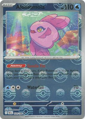 Alomomola (Poke Ball Pattern) card from SV: Black Bolt