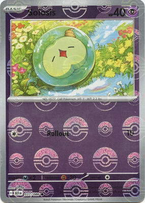 Solosis (Poke Ball Pattern) card from SV: Black Bolt