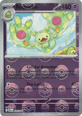 Reuniclus (Poke Ball Pattern) card from SV: Black Bolt