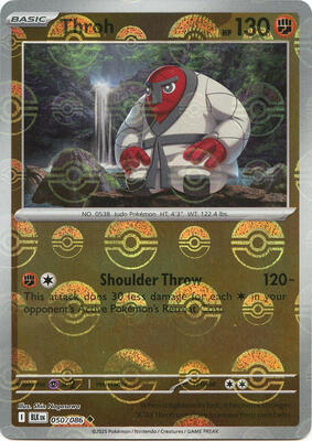 Throh (Poke Ball Pattern) card from SV: Black Bolt