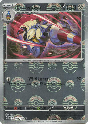 Escavalier (Poke Ball Pattern) card from SV: Black Bolt