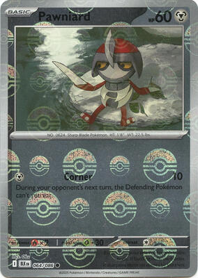 Pawniard (Poke Ball Pattern) card from SV: Black Bolt