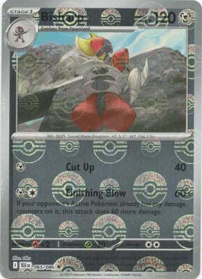 Bisharp (Poke Ball Pattern) card from SV: Black Bolt