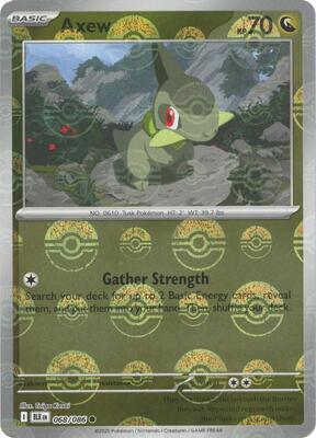 Axew (Poke Ball Pattern) card from SV: Black Bolt