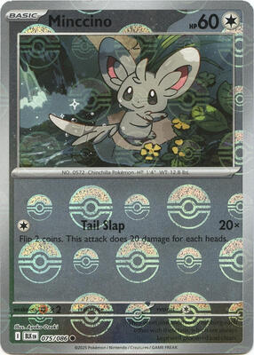 Minccino (Poke Ball Pattern) card from SV: Black Bolt