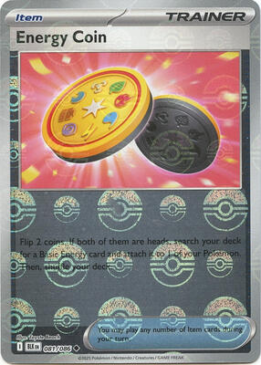 Energy Coin (Poke Ball Pattern) card from SV: Black Bolt