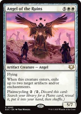 Angel of the Ruins card from Commander: Edge of Eternities