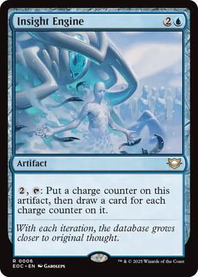 Insight Engine card from Commander: Edge of Eternities