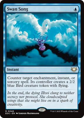 Swan Song card from Commander: Edge of Eternities